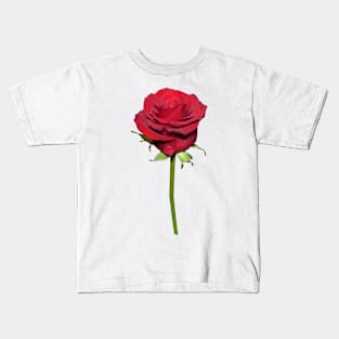 Red Rose Kids T-Shirt